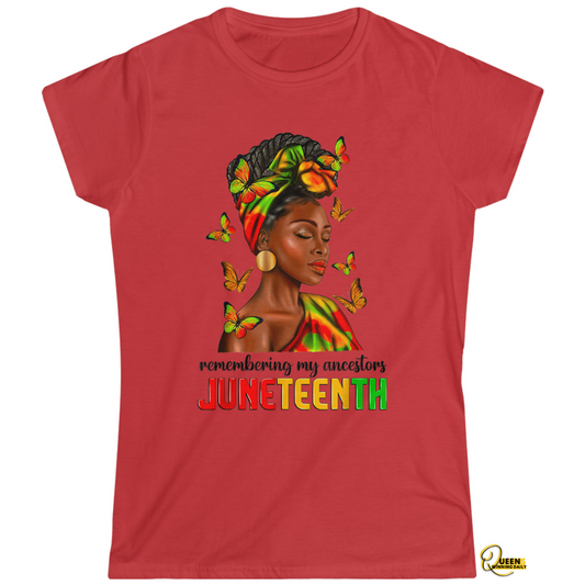 Remembering My Ancestors Women's Softstyle T-Shirt