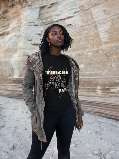 Thighs To Fuqn Match Women's Softstyle Tee