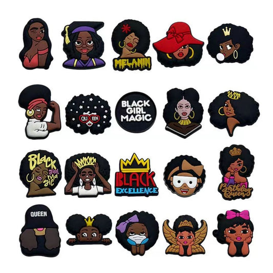 1PCS Cartoon Shoe Charms