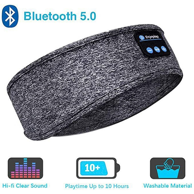 Wireless Bluetooth Earphone Sleeping Sports - Band Headphone